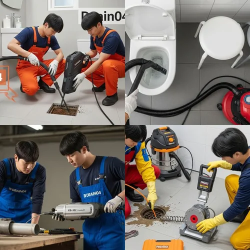 수내동 오수관 배관 막힘 관공서 배관