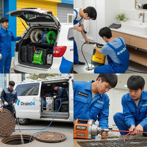 수내동 오수관 배관 막힘 관공서 배관