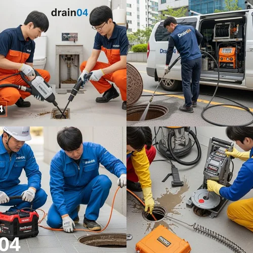 율동 하수구 뚫음 뚫어 공원