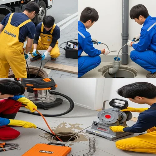 율동 하수구 뚫음 뚫어 공원