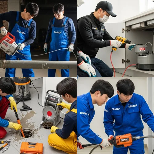 율동 하수구 뚫음 뚫어 공원