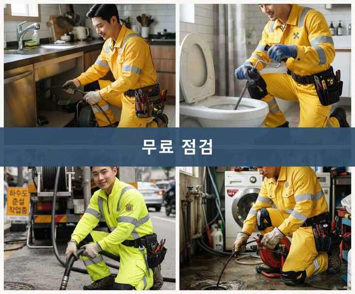 분당 하산운동 세면대막힘 시공 전 배관 상태